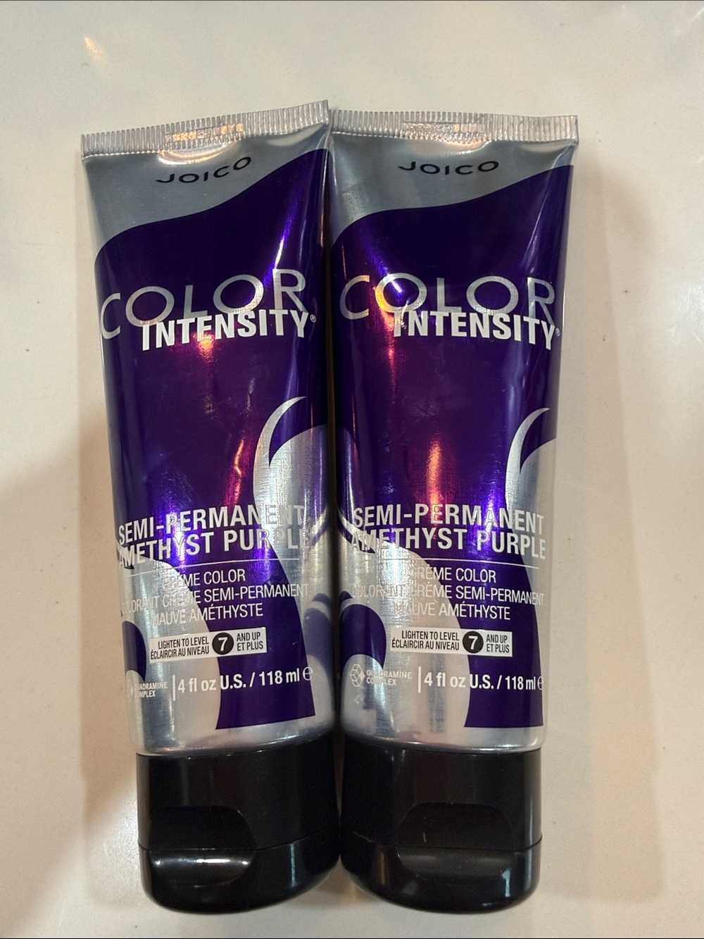 2 Joico Color Intensity Amethyst Purple Tubes